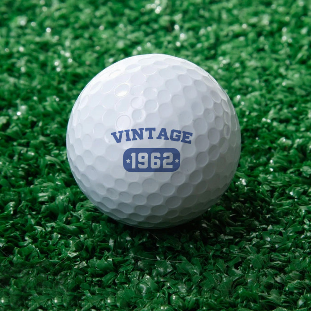 Custom Golf Balls Personalized Vintage Golf Ball Gifts for Golfer