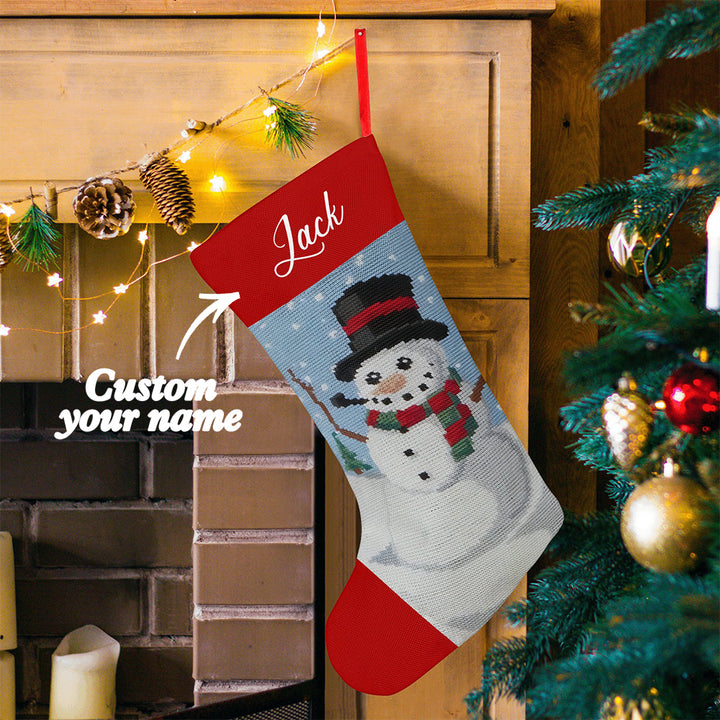 Personalized Christmas Stockings Custom Name Christmas Stocking