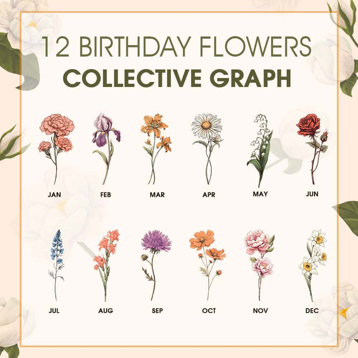 Personalized Couple Puzzle LED Night Light with Birth Flower Night Light Anniversary Gifts for Lover