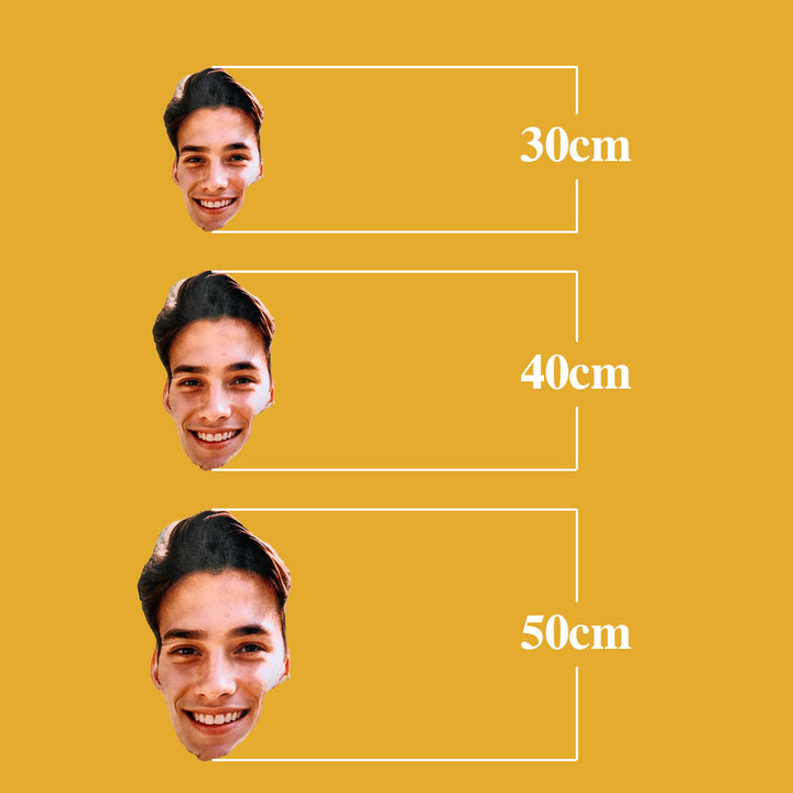 Custom Head or Full-Body Funny Ugly Pillow - Hilarious Birthday Gift & Unique Keepsake