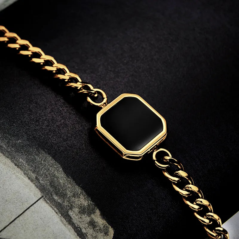 Personalized Temperature-Sensitive Photo Bracelet Magic Photo Men's Bracelet Which Changes Color With Temperature Best Gift For Him