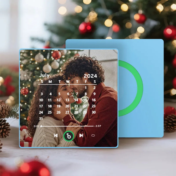 FridgeBeats Framed Custom Music Fridge Magnet That Can Play Music Magnet Supports Bluetooth Connectivity Christmas Gift