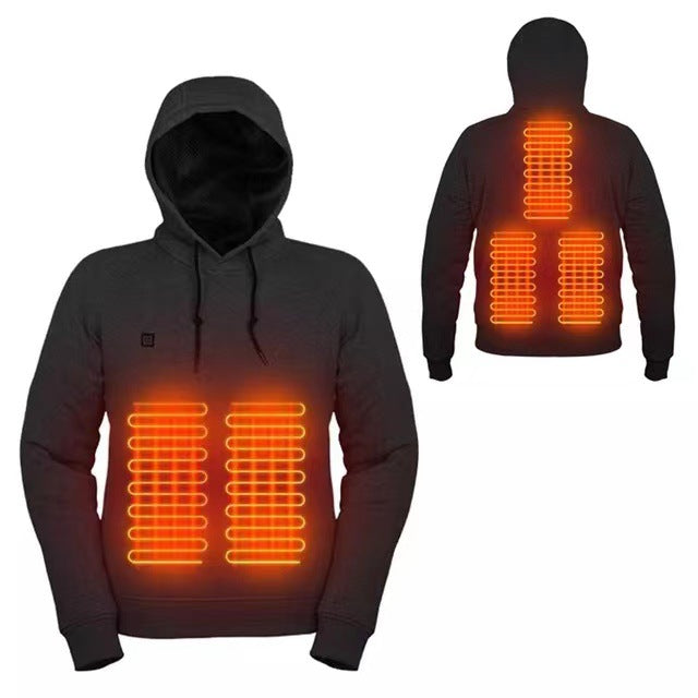Heated Hoodie for Men Women Electric Unisex Heating Sweatshirt