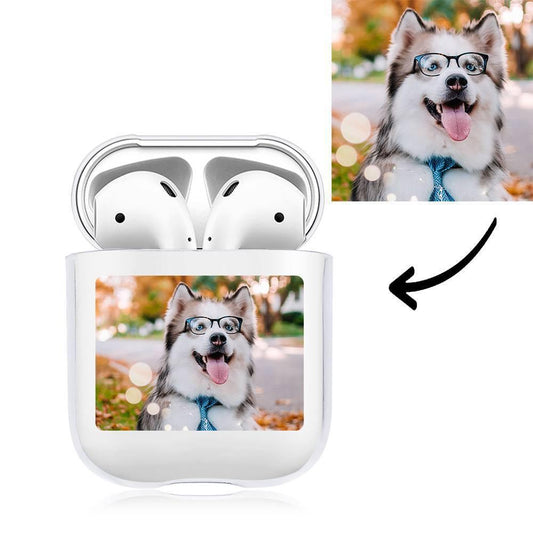 Custom AirPods Case Earphone Cover Acrylic Transparent