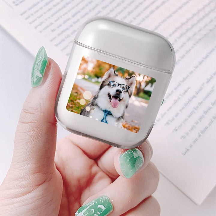 Custom AirPods Case Earphone Cover Acrylic Transparent