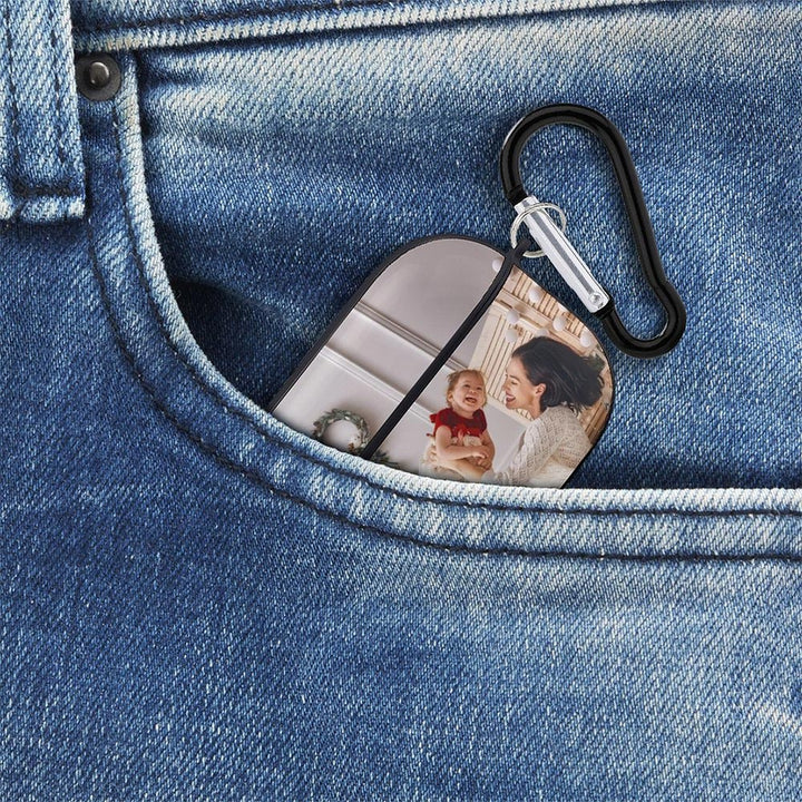 Custom Photo AirPods Pro Case Earbuds Case with Keychain