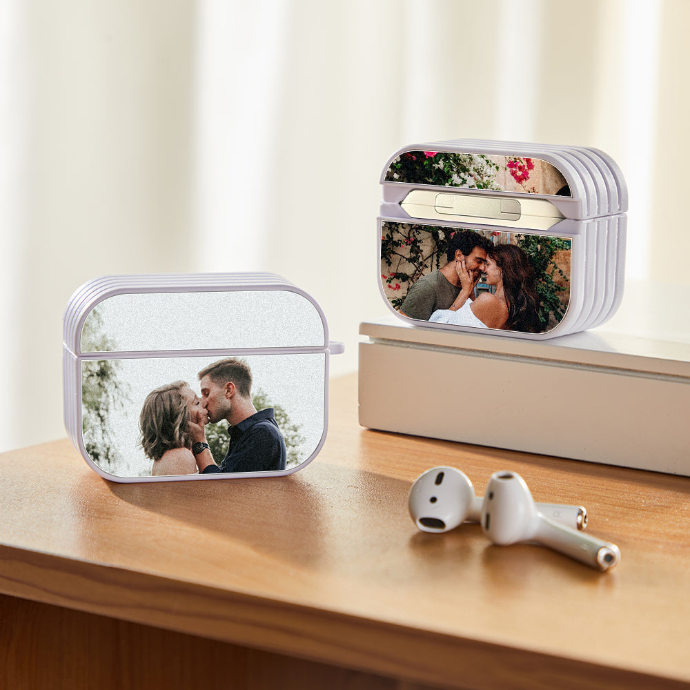 Personalized Photo Headphone Case Airpods 1/2 Pro Earphone Case Custom Picture Gift For Him/Her