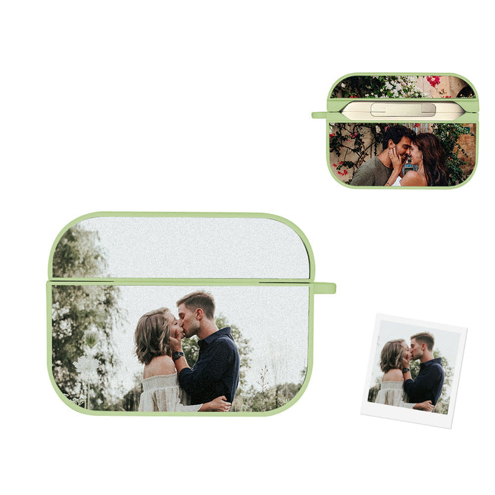 Personalized Photo Headphone Case Airpods 1/2 Pro Earphone Case Custom Picture Gift For Him/Her