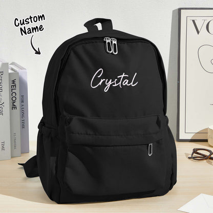 Personalized Backpack with Embroidery Name Child School Bag Back to School Gift for Kids