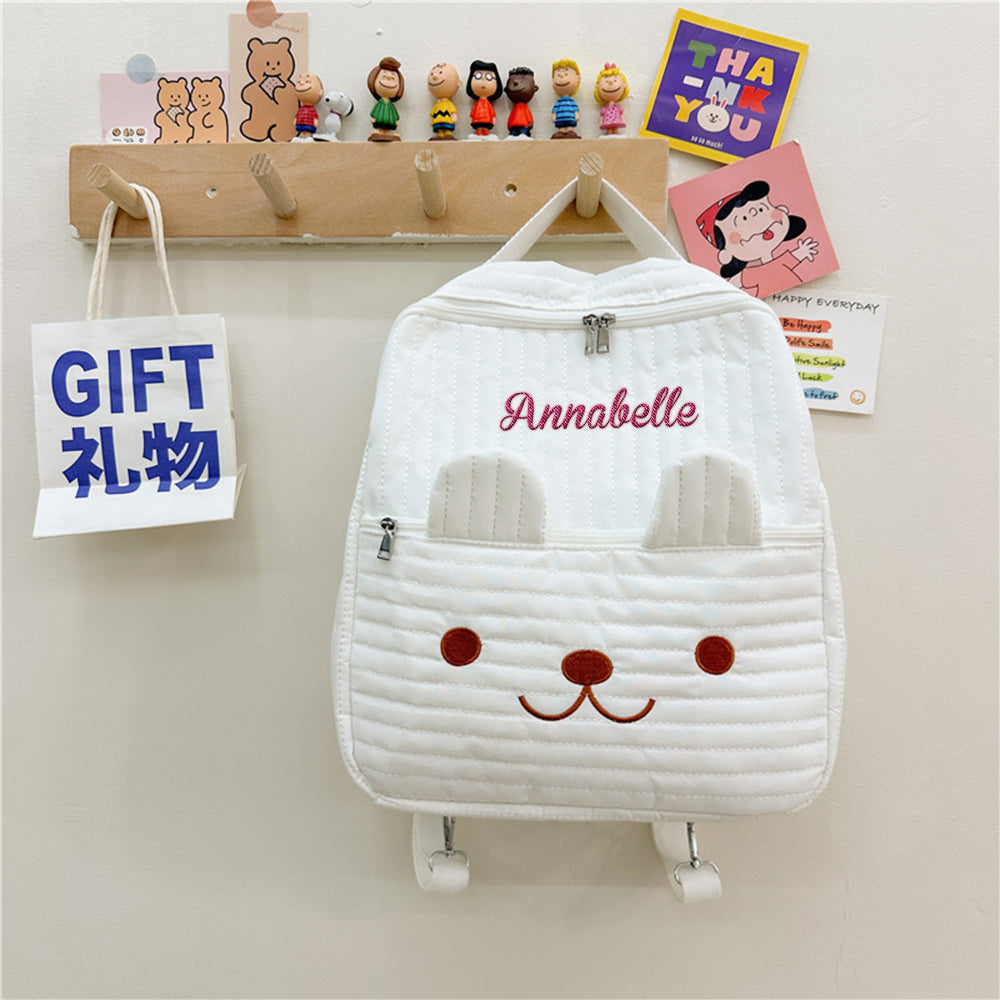 Personalized Name Embroidery Backpack Custom School Bags Gift for Kids