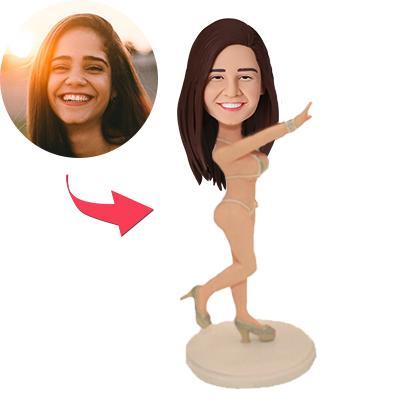 Friday night Custom Bobblehead With Engraved Text