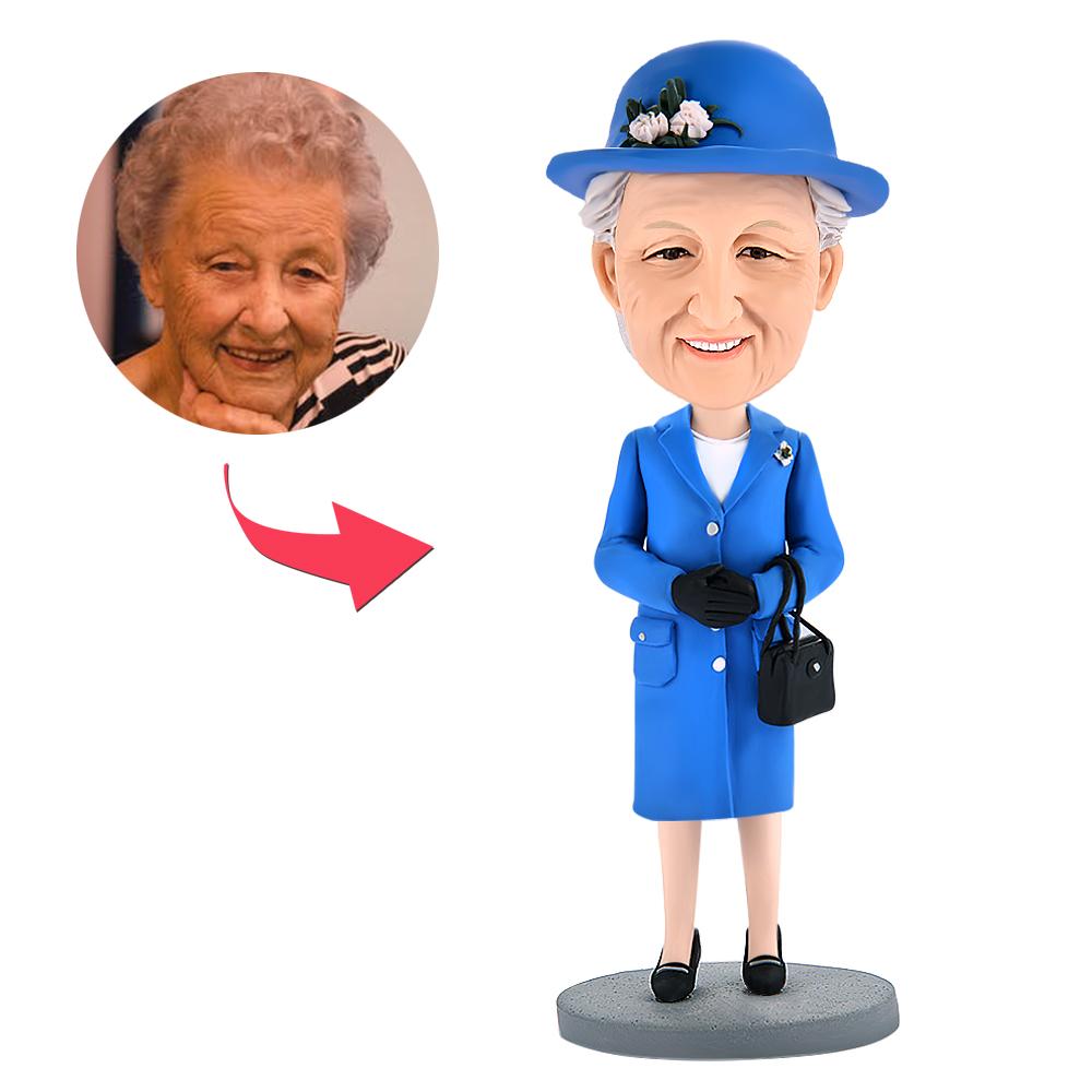 Queen Mum Custom Bobblehead