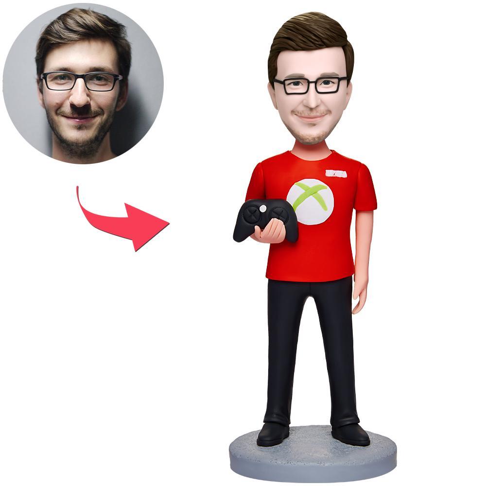 Xbox Player Custom Bobbleheads With Engraved Text