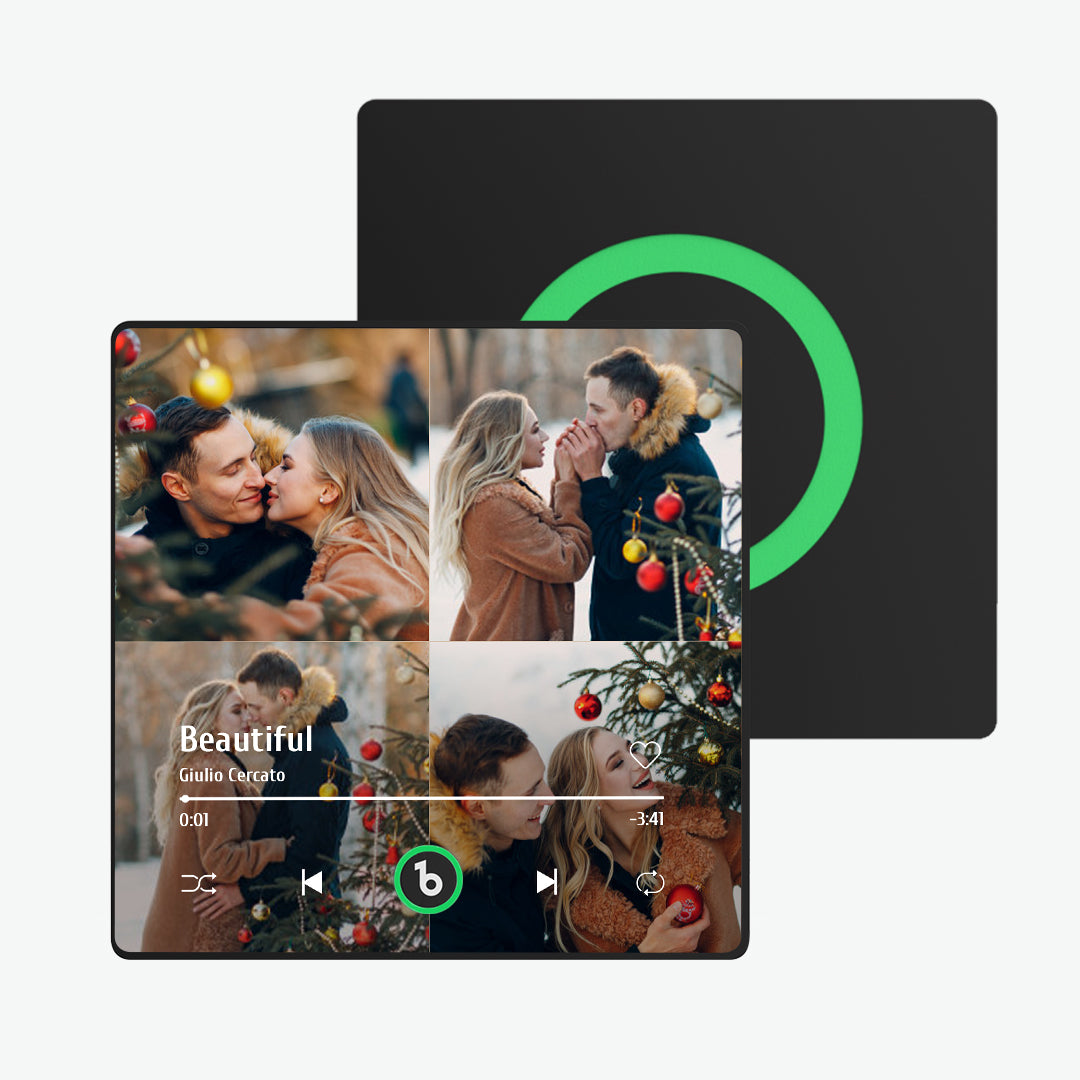 FridgeBeats Framed Custom Music Fridge Magnet Colorful Album Fridge Magnet That Can Be Played Song Christmas Gift New 4.0 Upgrade