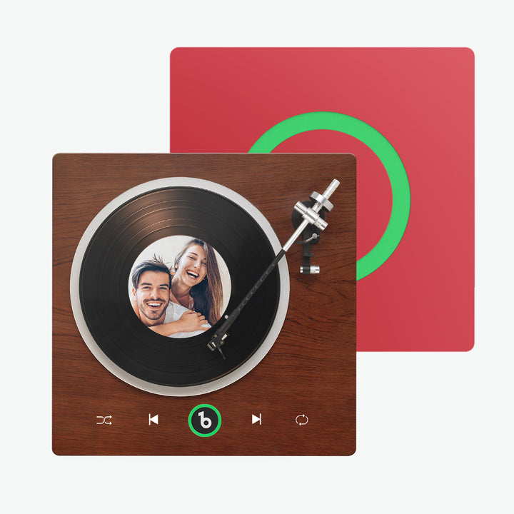 FridgeBeats Frameless New 4.0 Upgrade Custom Music Fridge Magnet Vinyl Player Style Fridge Magnet Gift for Lover