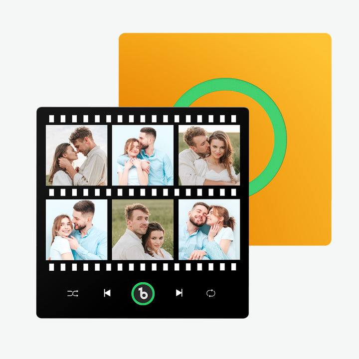 FridgeBeats Frameless New 4.0 Upgrade Custom Music Fridge Magnet Film Style Fridge Magnet Gift for Lover