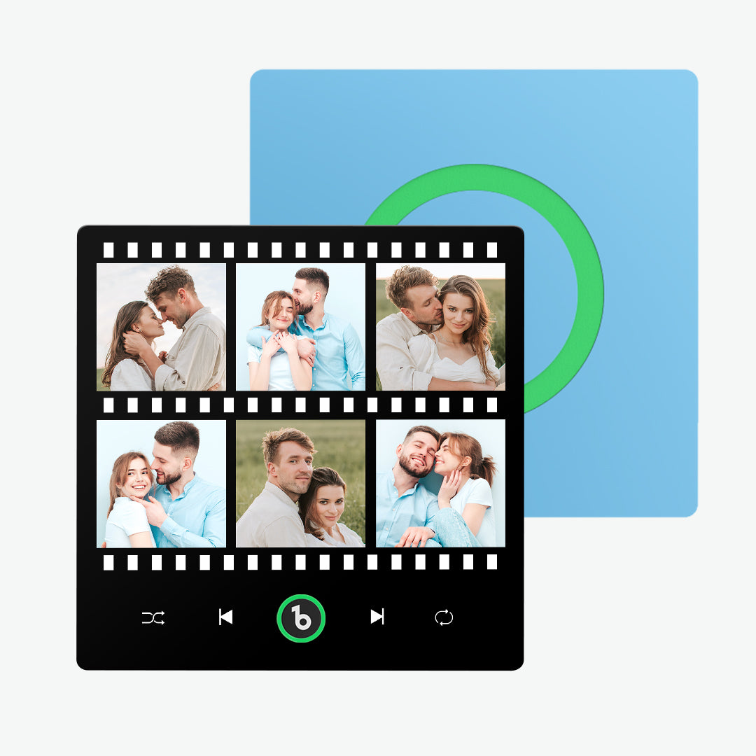 FridgeBeats Frameless New 4.0 Upgrade Custom Music Fridge Magnet Film Style Fridge Magnet Gift for Lover