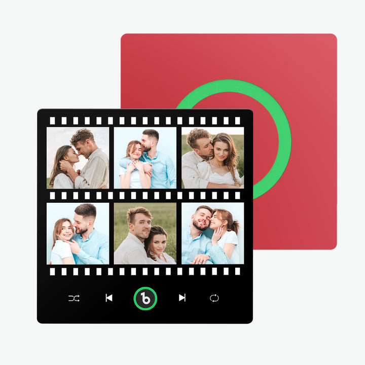 FridgeBeats Frameless New 4.0 Upgrade Custom Music Fridge Magnet Film Style Fridge Magnet Gift for Lover