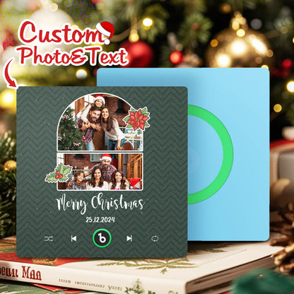 FridgeBeats Frameless 4.0 Custom Music Fridge Magnet Personalized Photo Colorful Fridge Magnet Creative Christmas Gift