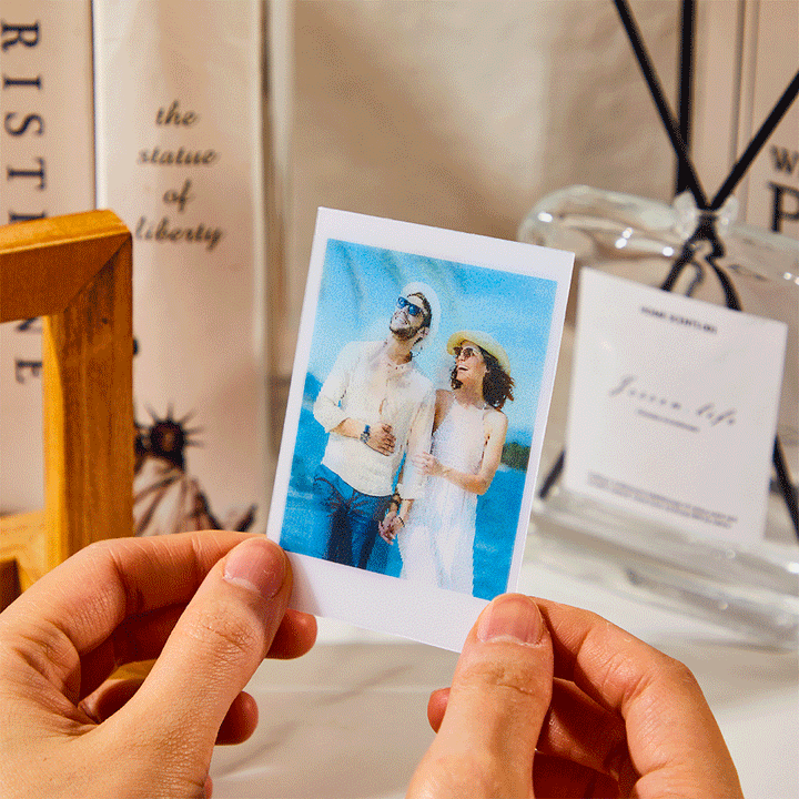 Custom Photo Transformation Card Personalized Illusion View Card Creative Gifts