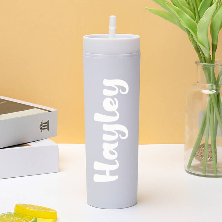 Personalized Plastic Sippy Cup Wedding Gift - Custom Engraved