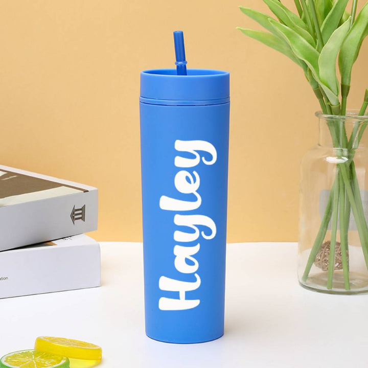 Personalized Plastic Sippy Cup Wedding Gift - Custom Engraved