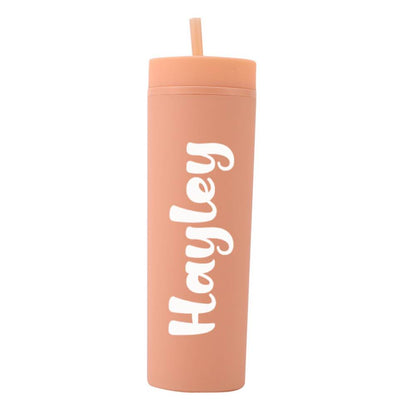 Personalized Plastic Sippy Cup Wedding Gift - Custom Engraved