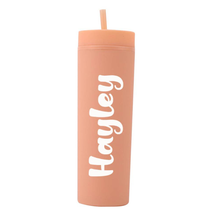 Personalized Plastic Sippy Cup Wedding Gift - Custom Engraved