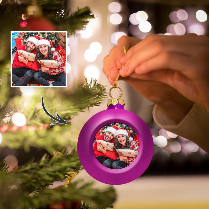 Custom Christmas Balls Hanging Ornaments