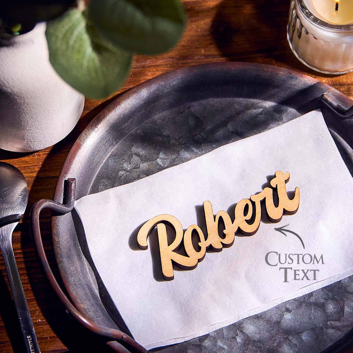 Personalized Wedding Place Cards Table Names Custom Guest Names Table Decorations Gift for Wedding