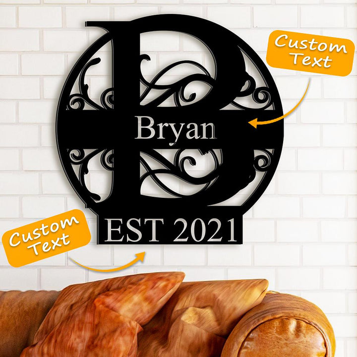 Custom Family Name Decor Last Name Sign Best Wedding Gift for Your Loved Ones