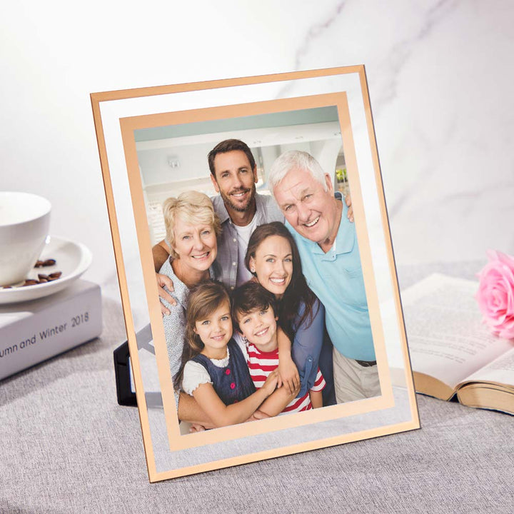 Custom Crystal Photo Frame Photo Holder Decorative Plaque Creative Gift