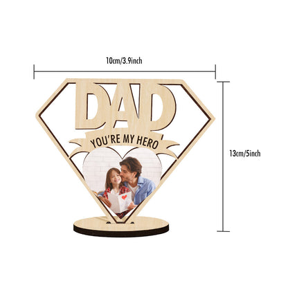 Personalized Father's Day Wooden Sign Dad Wooden Plaque Gift for Dad