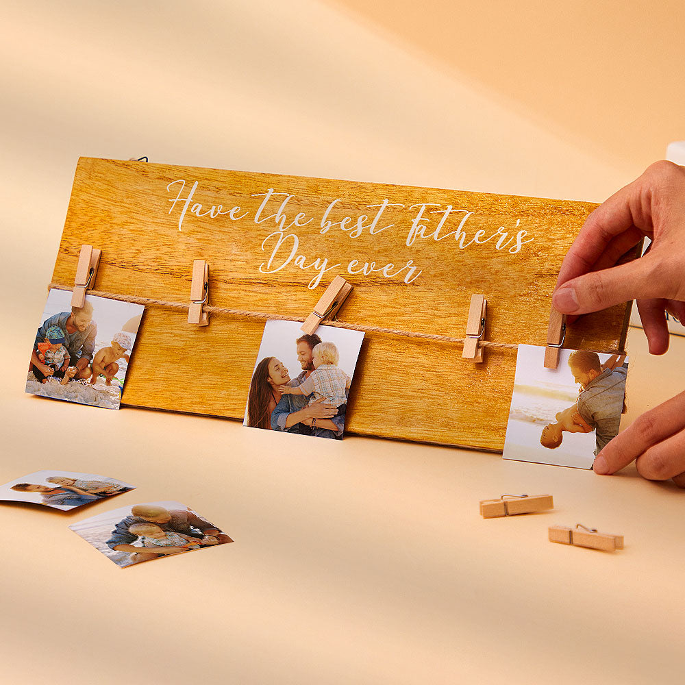 Custom Photo Display Board Picture Hanging Board Home Decoration
