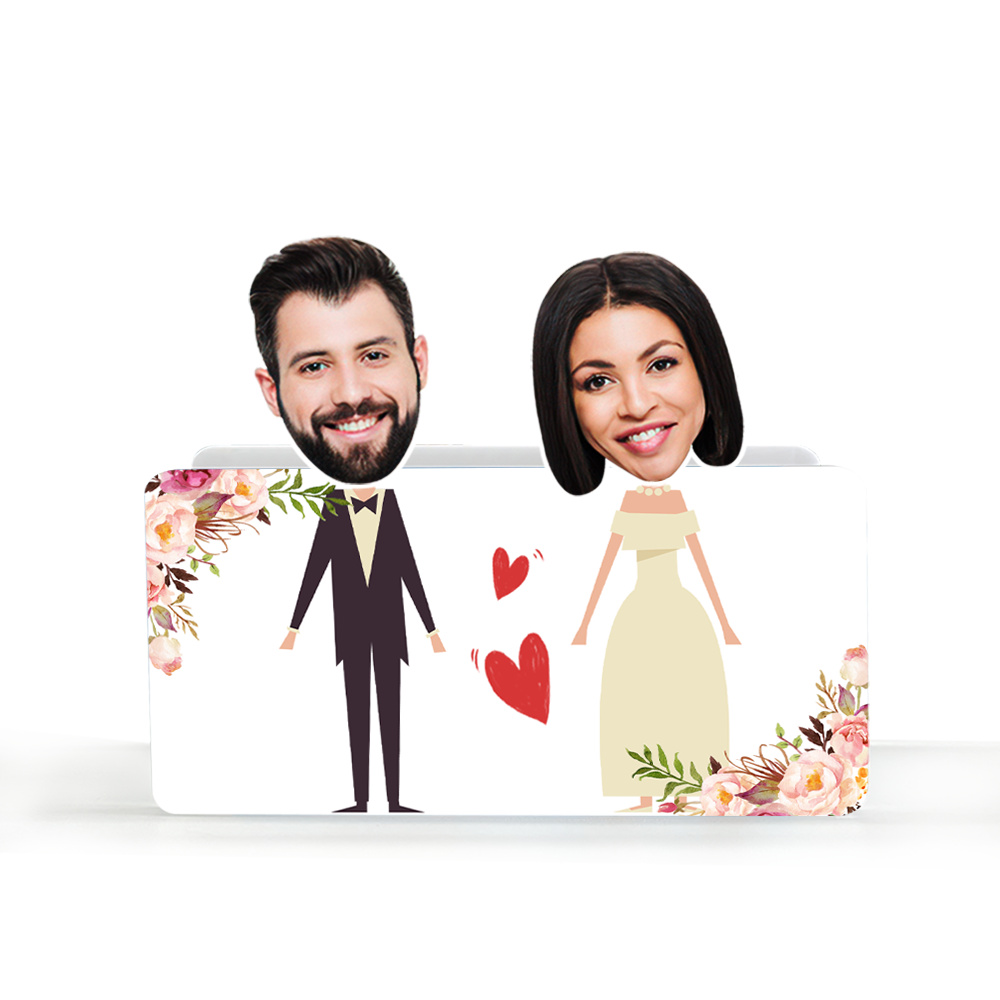 Custom Face Shaking Head Car Dashboard Decorations Personalized Couple Home Decor Ornaments Gift