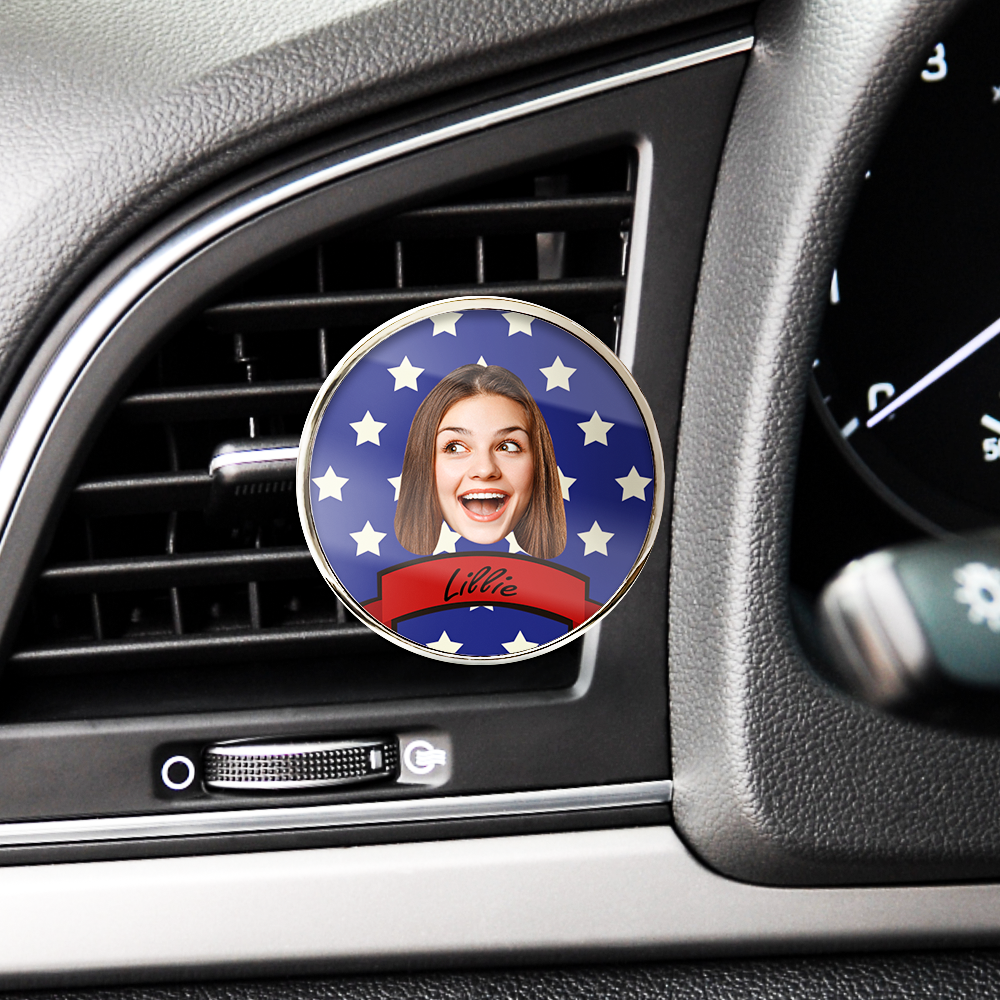 Custom Car Aromatherapy Essential Oil Diffuser Car Air Freshener Vent Clip