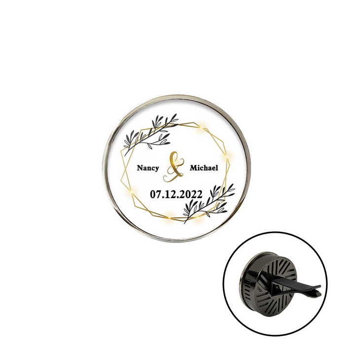 Custom Car Aromatherapy Essential Oil Diffuser Car Air Freshener Vent Clip