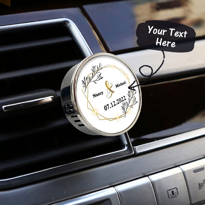 Custom Car Aromatherapy Essential Oil Diffuser Car Air Freshener Vent Clip