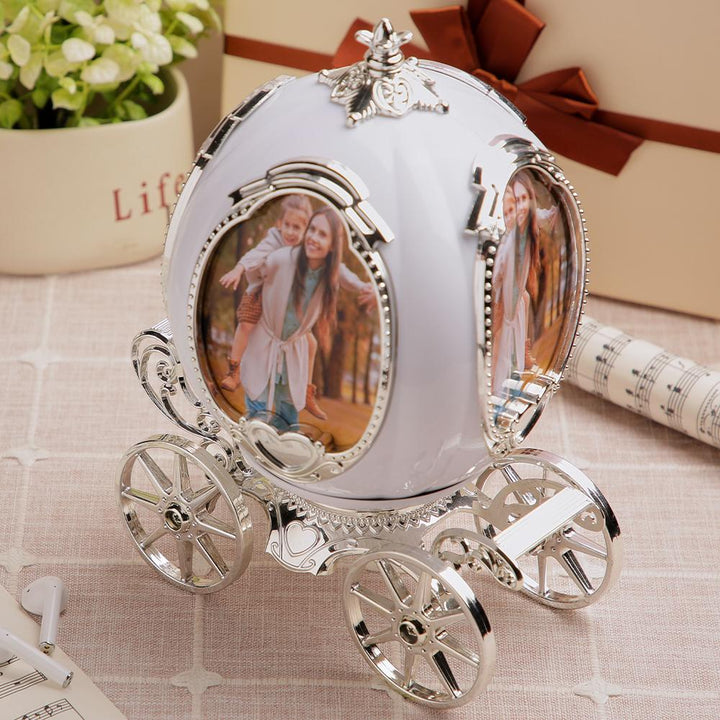 Custom Photo Frame Carriage Music Box