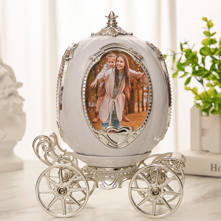Custom Photo Frame Carriage Music Box