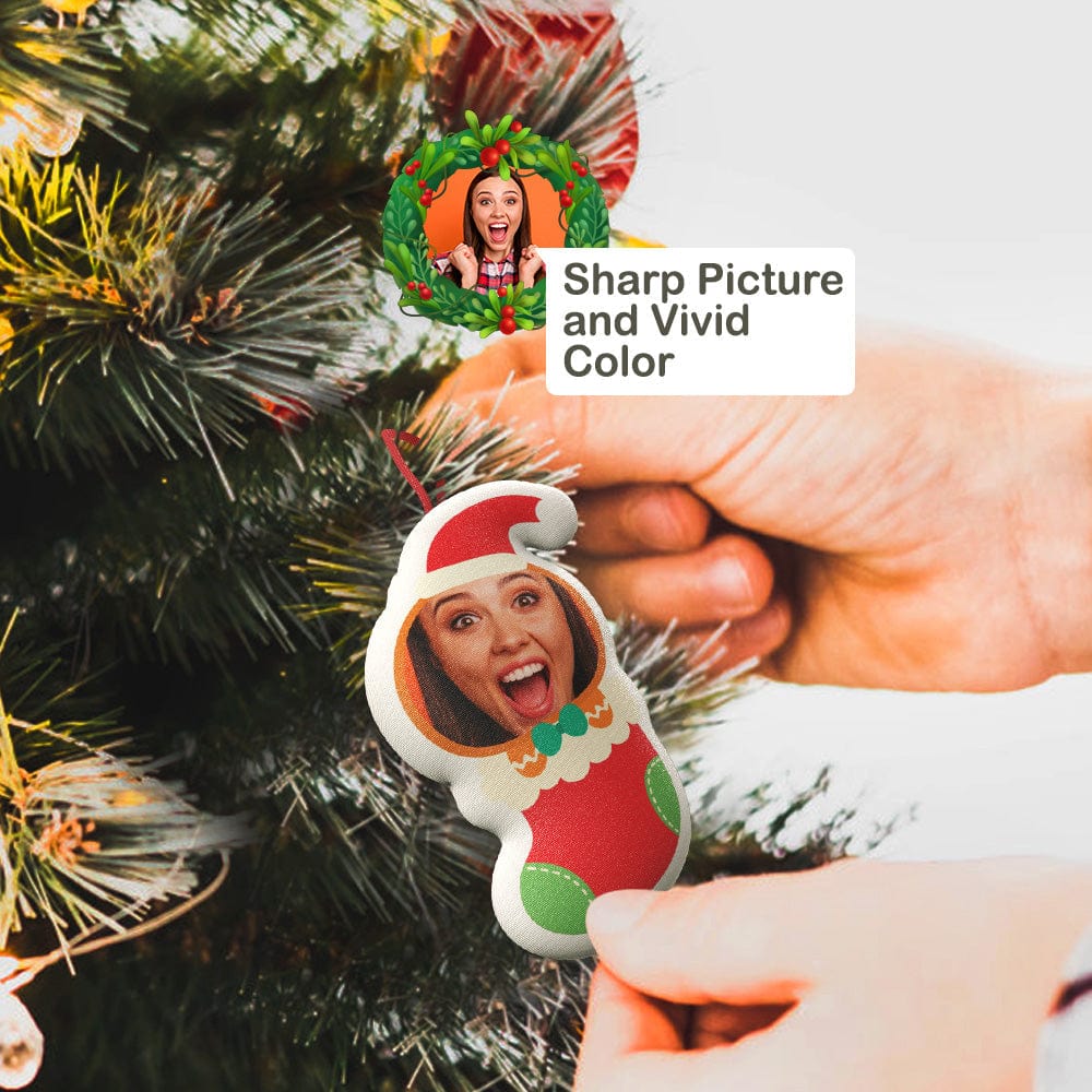 Personalized Christmas Ornament Hanging Doll Christmas Decoration Gift 3 Pcs