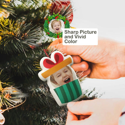 Personalized Christmas Tree Ornament Hanging Doll Decoration for Christmas Gift 3 Pcs