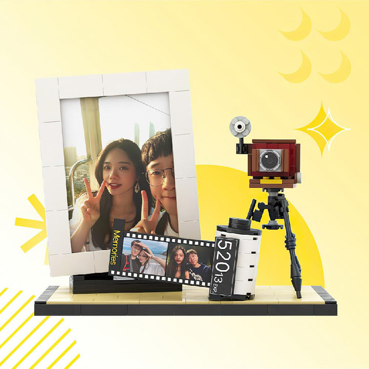Customized Photo Building Brick Photo Frame Film Puzzle Toy Couple Gift Decoration Home