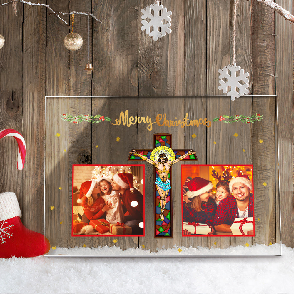 Christmas Plaque Gift Custom Photo Plaque