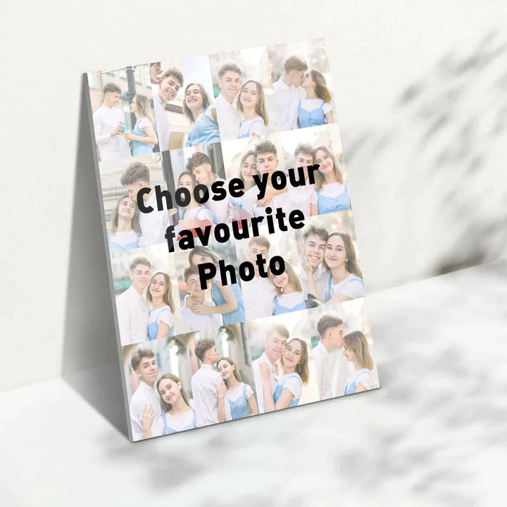 Custom MultiPhoto Plaque Custom Text