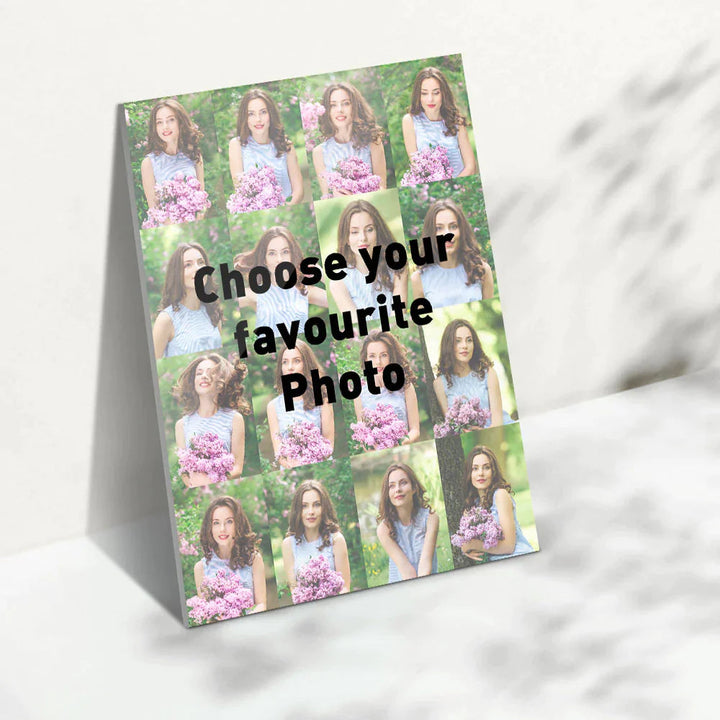 Custom MultiPhoto Plaque Custom Text