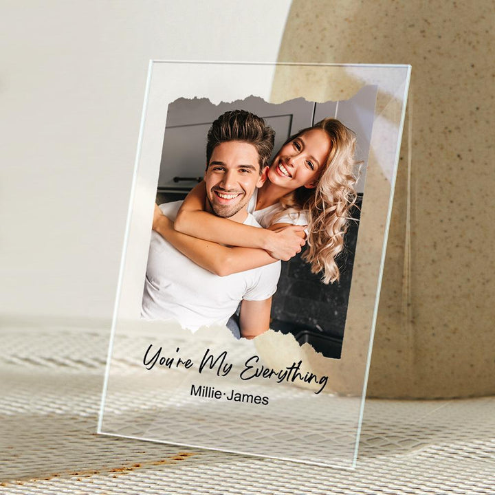 Custom Photo Plaque With Text Personalized Plaque For Lover