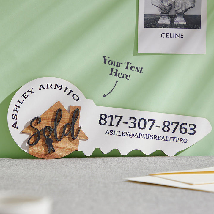 Custom Engraved Pendant Eal Estate Sold Gifts