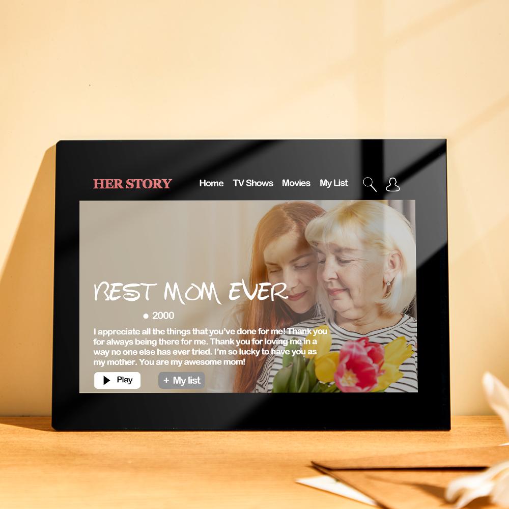 Valentine's Day Gifts Custom Movie Poster Plaque Personalized Movie Poster Sign Personalized Photo Plaque Gift