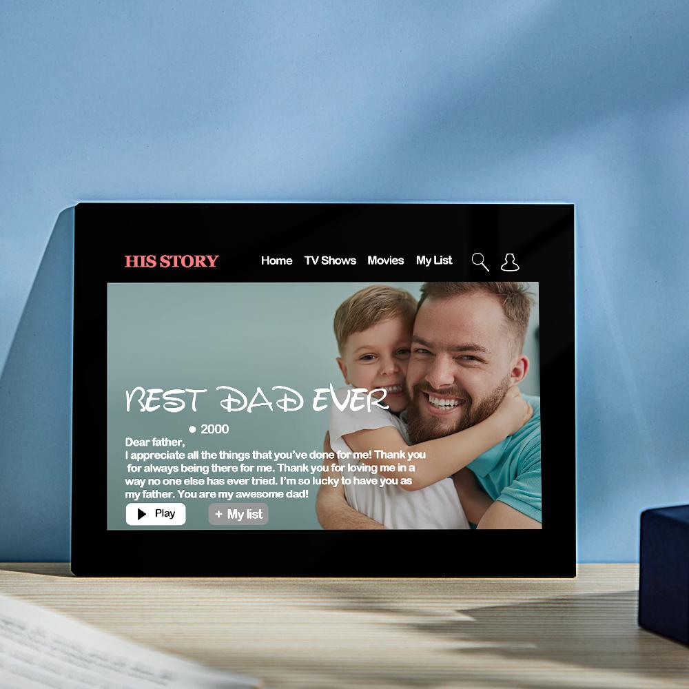 Valentine's Day Gifts Custom Movie Poster Plaque Personalized Movie Poster Sign Personalized Photo Plaque Gift